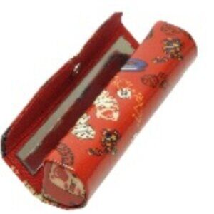 Double Lipstick Case Holder with Mirror New in Package